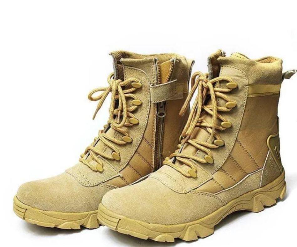 Men's Comfortable Safety Boots / Army Shoes