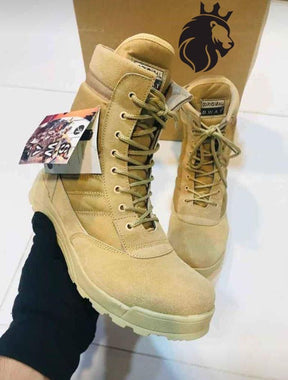 Men's Comfortable Safety Boots / Army Shoes